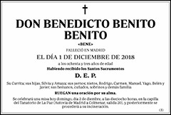 Benedicto Benito Benito